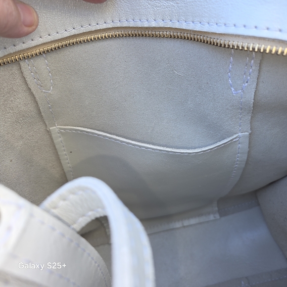 Portland Leather Large North South Lola Pearl Leather PLG Unicorn *Retired Color - Picture 10 of 13